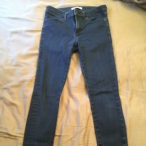 Stretchy Skinny Jeans, dark blue